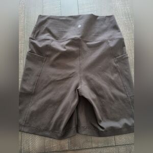 Yogalicious (L) Brown Shorts EUC